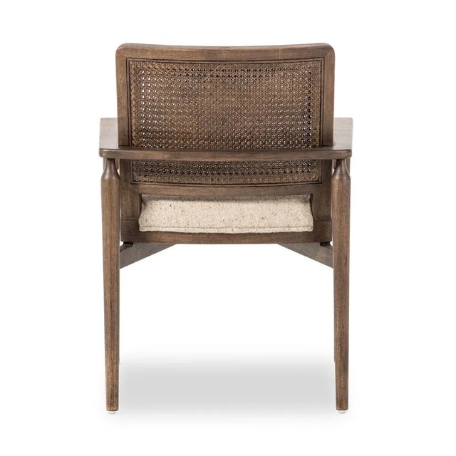 Four Hands Xavier Dining Armchair, Hasselt Taupe For Sale - Image 9 of 13