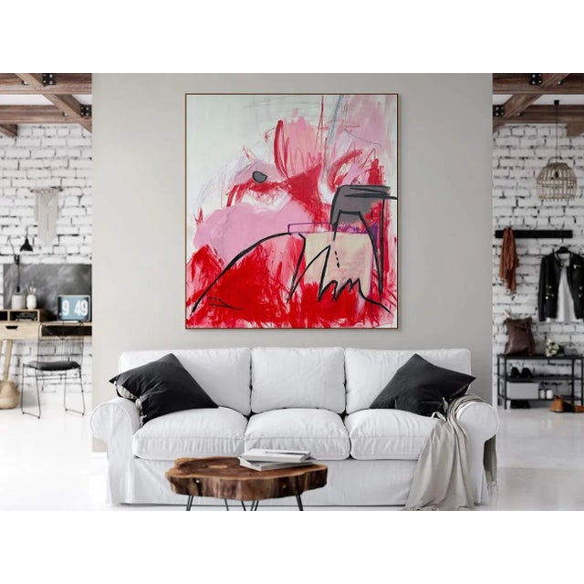 Acrylic, oil pastel and charcoal on canvas. Edition: Unique, Unframed. Artwork exclusive to IdeelArt. This artwork will be...