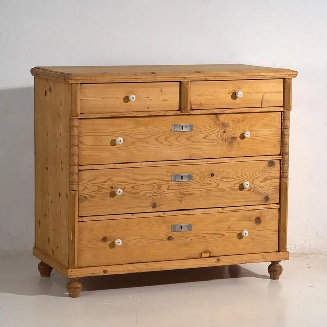 Large Antique Chest of Drawers, 1920s For Sale - Image 11 of 11