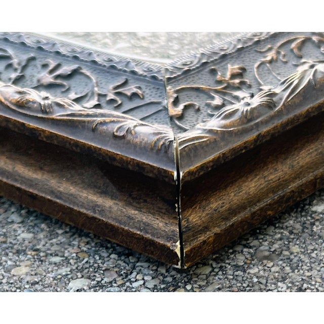 ️ Antique Victorian Gold Gesso Solid Wood Picture Frame c.1880s — $450 Genuine antique solid wood picture frame with...