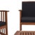 2020s Rocklin 4-Piece Outdoor Set, Natural/Black For Sale - Image 5 of 10
