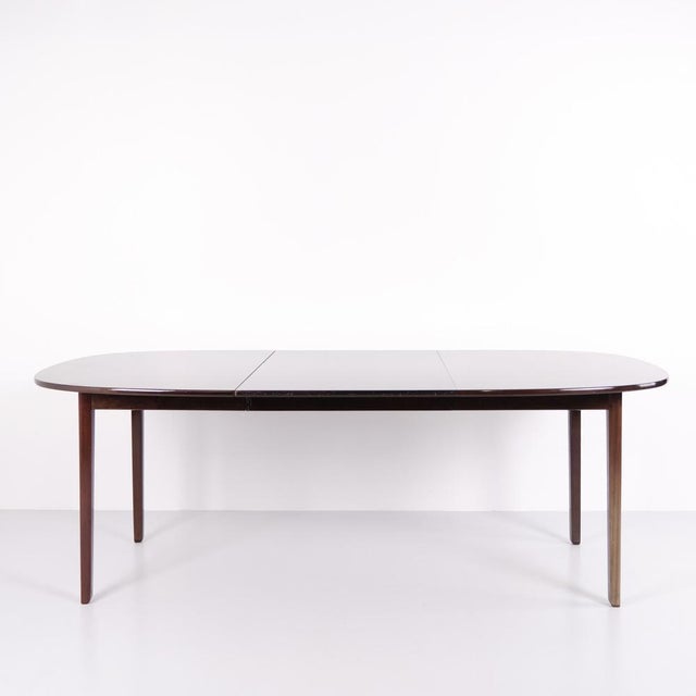 Dining Table with Extension Leaves by Ole Wanscher for Poul Jeppesen, 1960s For Sale - Image 6 of 14