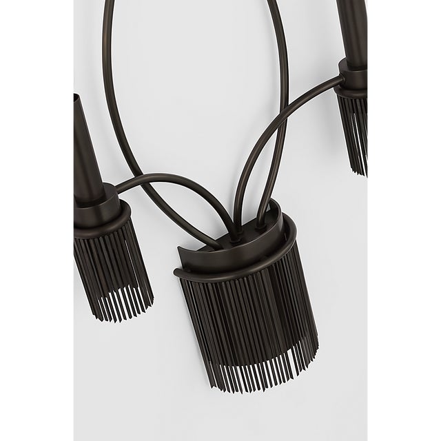 Visual Comfort Fisher Weisman for Visual Comfort Signature Sutton 4-Light Sconce in Bronze For Sale - Image 4 of 7