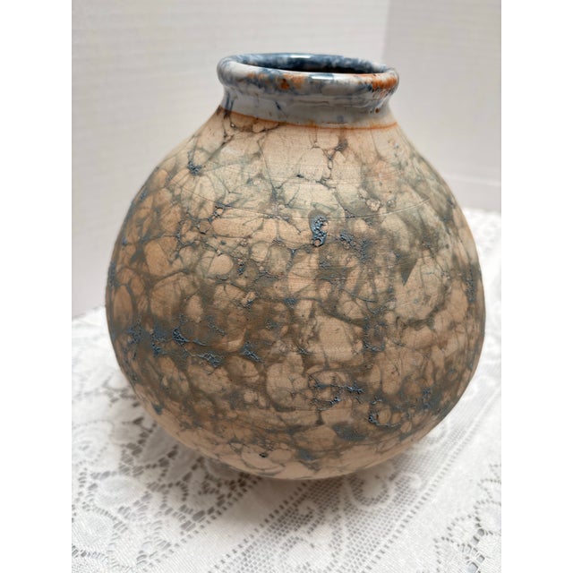 Ceramic Vintage Artisan Pottery Handmade Vase or Vessel For Sale - Image 7 of 8