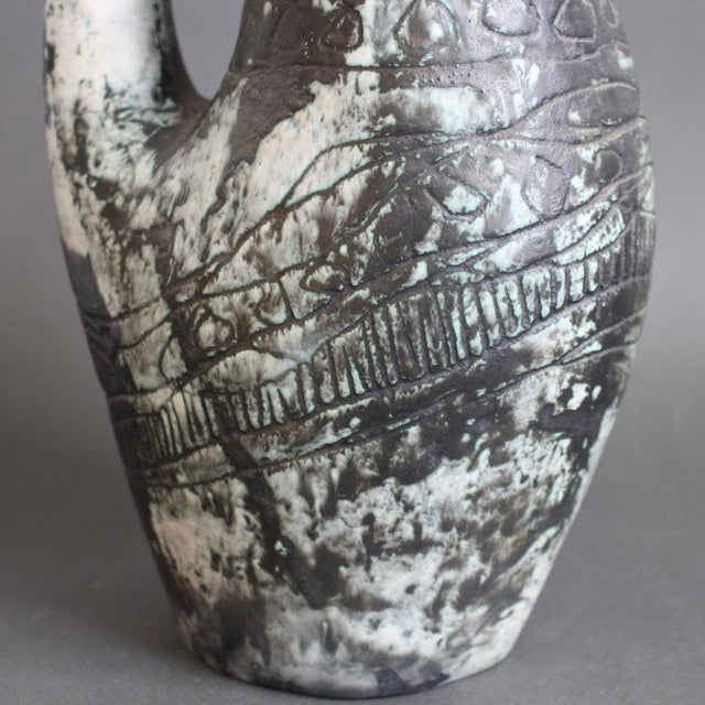 Vintage French Ceramic Pitcher by Jacques Blin For Sale - Image 12 of 18