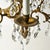 Antique Brass and Crystal Chandelier 12 Light For Sale In Rochester - Image 6 of 14