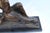 1990s Art Deco Sculpture Semi-Nude Girl with Boy and Dog After Delandre Large For Sale - Image 12 of 18
