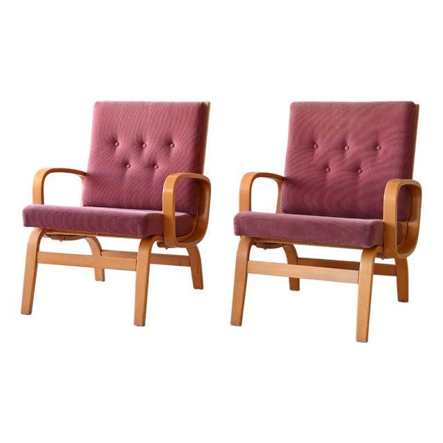 Vintage Armchairs from Gemla Möbler, 1960s, Set of 2 For Sale