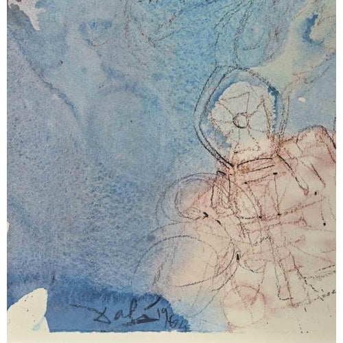 Cherub Super Limen Domus is Color lithograph on heavy rag paper realized in 1964. It is part of Biblia Sacra vulgatæ...