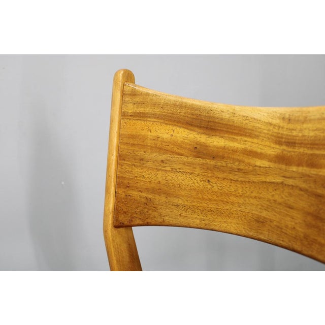 Mid-Century Danish Dining Chairs in Afzélie and Beech, 1960s, Set of 4 For Sale - Image 6 of 18