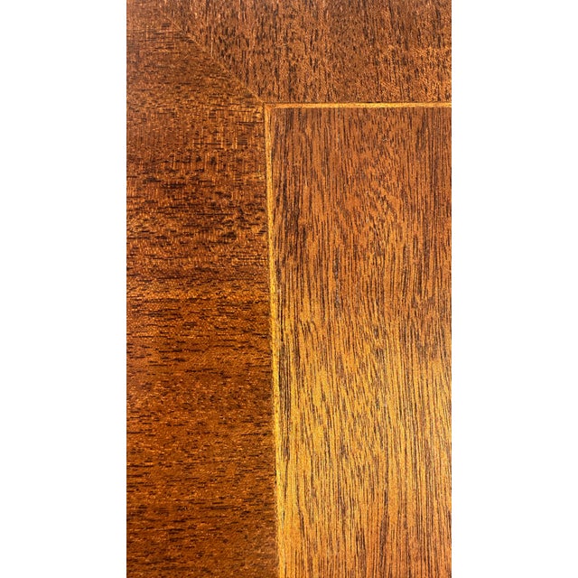 Vintage Councill Craftsmen Queen Anne Mahogany Banded Side Tables – Pair For Sale - Image 16 of 17