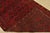 Baloch Runner 5’4” X 12’8” Red Wool Vintage Tribal Hand-Knotted Rug For Sale - Image 12 of 13
