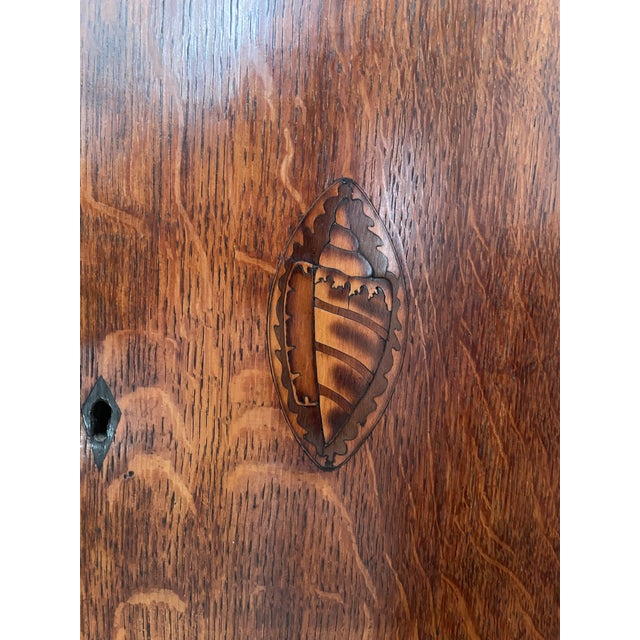 Antique Hanging Corner Cupboard C1760 For Sale - Image 13 of 16