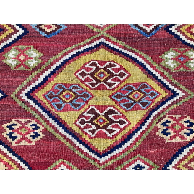Antique Qashqai Rug, 1890s For Sale - Image 12 of 14