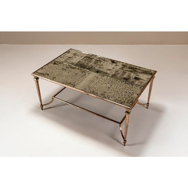 Maison Jansen Artisanal Coffee Table in the style of Maison Jansen For Sale - Image 4 of 15
