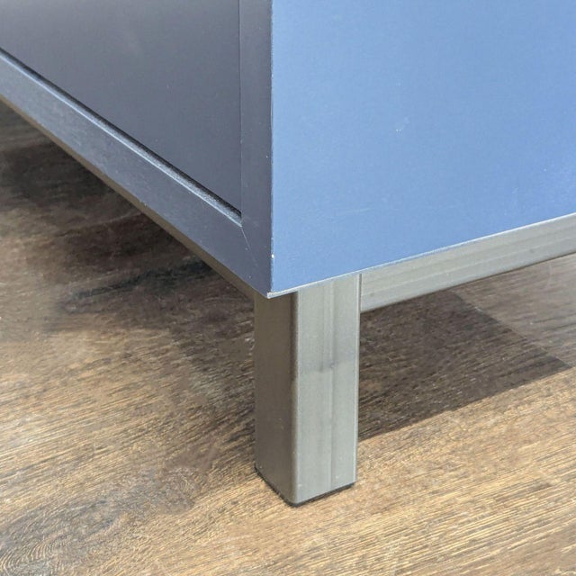 Room & Board Copenhagen Modern Blue 5-Drawer Dresser For Sale - Image 10 of 10