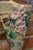 Antique French Majolica Barbotine Wall Pocket Flower Vase 19th Century Confetti For Sale - Image 10 of 13