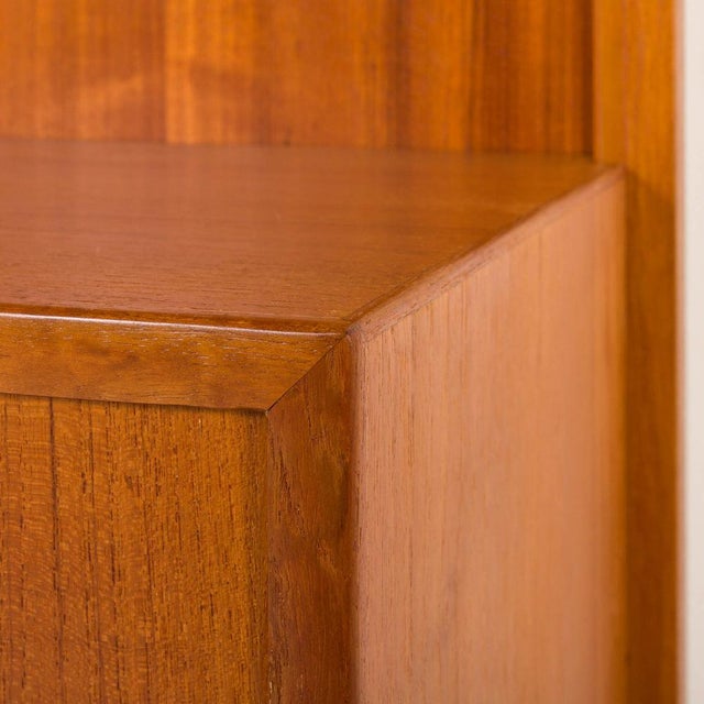 Mid-Century Wall Unit in Teak from Hansen & Guldborg, 1960s, Set of 10 For Sale - Image 12 of 18