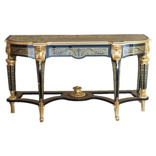 Napoleon III Style Console Table For Sale
