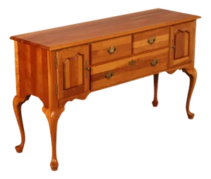 Nathan Hale Natural Finish Solid Cherry Sideboard