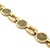 Late 20th Century UNOARRE Jeweler Coin Bracelet In 18k Yellow Gold Open Link Style For Sale - Image 5 of 9