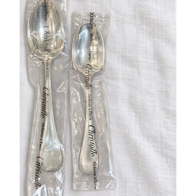 Vintage Christofle Albi Silver-Plated Flatware Service for 4, Unused Sealed - 20 Pieces For Sale - Image 16 of 17