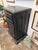 Vintage French Painted Oak Cabinet Bar For Sale - Image 9 of 11