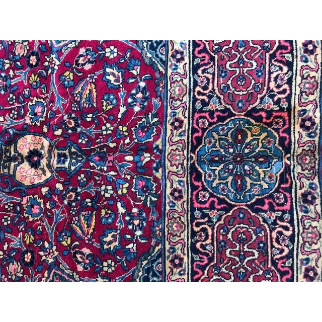 Large Vintage Kerman Rug For Sale - Image 3 of 18