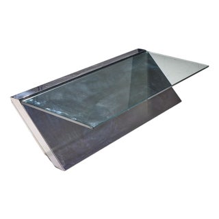 J. Wade Beam for Brueton Mid Century Cantilevered Coffee Table For Sale