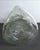 1968 Vintage Blenko #49 Clear Crackle Pinched Decanter W/ Green Stopper MCM 11.5" For Sale - Image 9 of 10