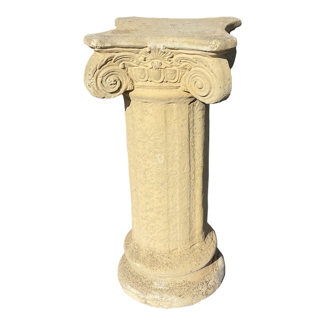 Antique Greek Column Pedestal Chairish
