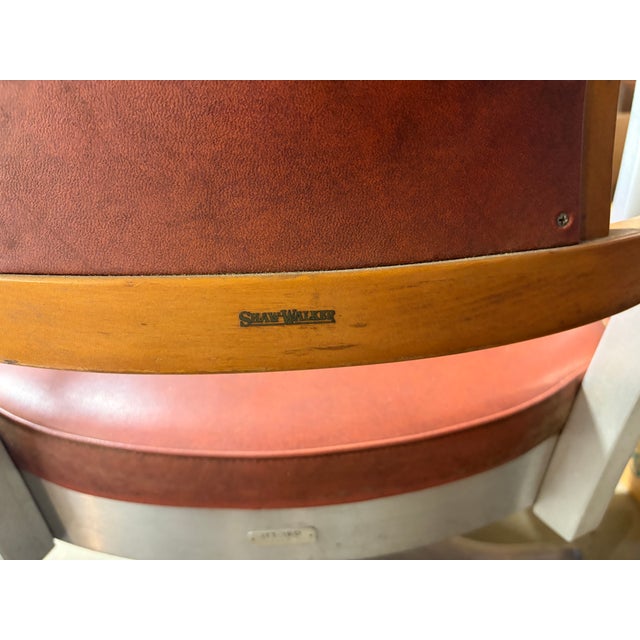 Metal 1960s Shaw-Walker Office Chair For Sale - Image 7 of 10