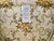1950s Pair of Hibriten Chair Co. Louis XVI-Style Bergère Armchairs | Cream & Gilt | Cane Sides | Floral Brocade | Lenoir Nc For Sale - Image 11 of 12