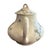 A beautifully rustic French faience teapot with its original lid, adorned with a delicate blue transfer decoration of...