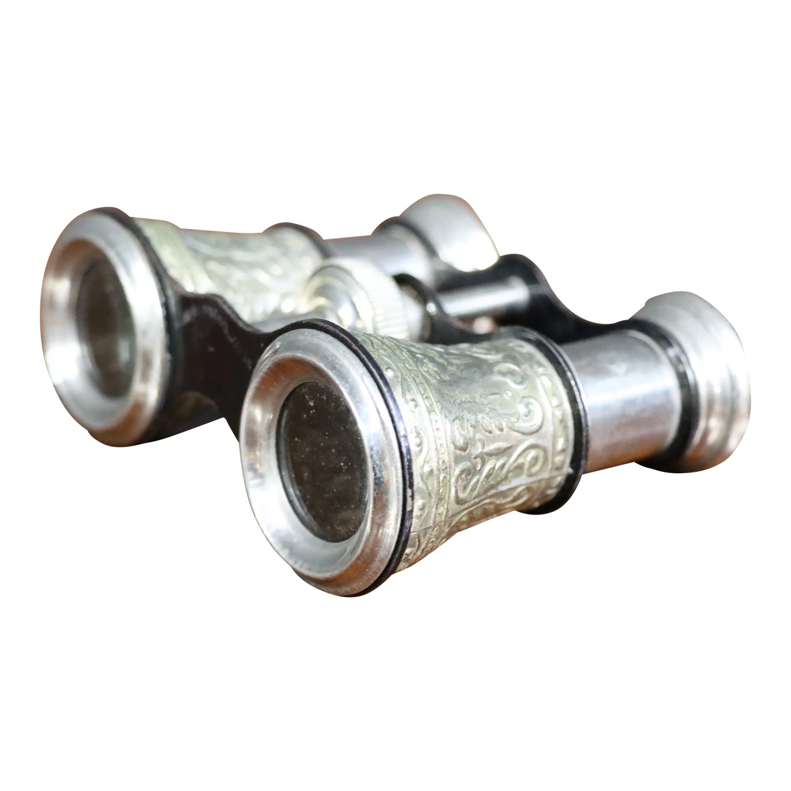 Sterling Silver French Opera Glasses | Chairish