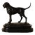 19th Century French Bronze Dog Statue For Sale