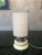 Italian Opaline Glass and Aluminum Table Lamp, 1960s For Sale - Image 11 of 11