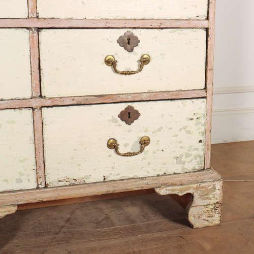 Georgian Original Painted Bookcase For Sale - Image 3 of 14