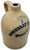 Ceramic Antique American Blue Decorated 2 Gallon Stoneware Advertising Jug by West Troy Pottery Co. New York Circa 1880s For Sale - Image 7 of 18