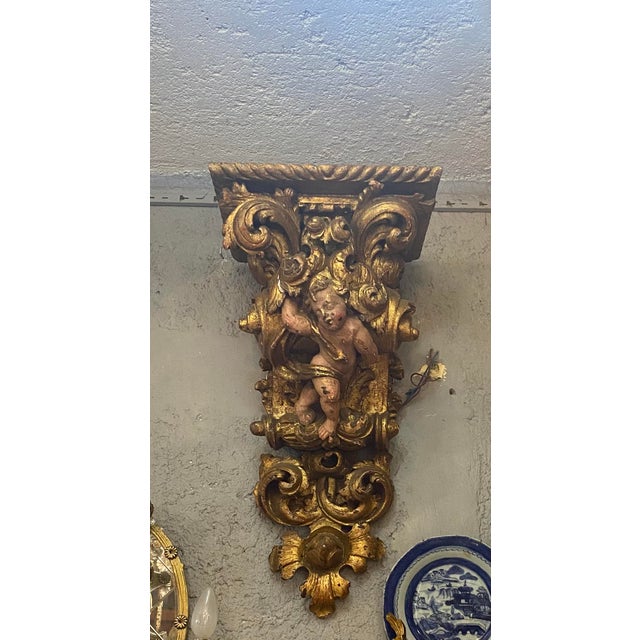 Antique Corbels in Walnut, Set of 2 For Sale - Image 14 of 16