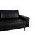 Modern Vida 3-Seater Sofa in Black Leather from Rolf Benz For Sale - Image 3 of 13