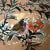 Mid-Century Modern Vintage Japanese Vase with Bird and Flowers, 1960s For Sale - Image 3 of 14