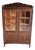 Antique Art Deco Wooden Fruit Tree Display Cabinet For Sale