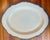 Late 18th Century Large Antique 18th Century English George III Creamware Blue Shell Edge or Feather Edge Oval Platter Circa 1790 For Sale - Image 5 of 9