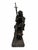 Gothic Antique French Patinated Spelter "Le Cid" Sculpture by Eugène Laurent For Sale - Image 3 of 9