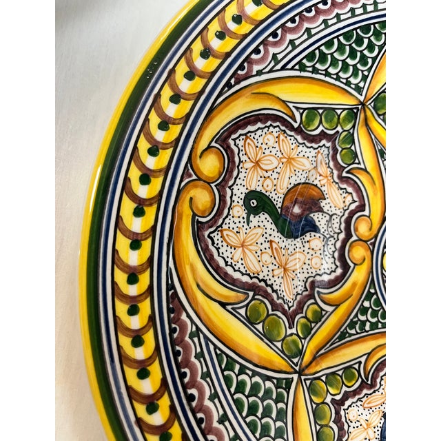 This piece belongs to a collection inspired by 15th century Portuguese ceramics. It was manufactured and hand-painted...