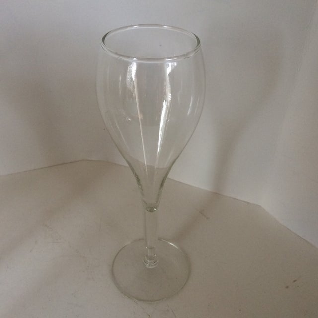 Vintage Hollow Stem Crystal Tulip Champagne Glasses Set of 6 Chairish