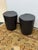 Global Views Black Trunk Stools, Pair For Sale - Image 12 of 12