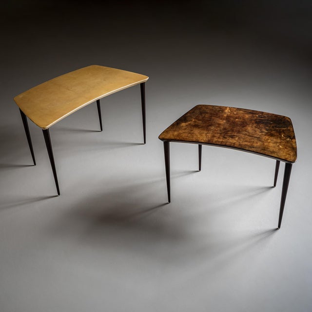 Mid-Century Modern Set of Coffee Tables by Aldo Tura, Italy, 1960s For Sale - Image 3 of 3