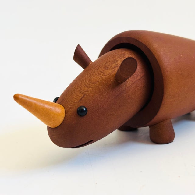 MCM Senshukai Wood Royal Pet - Rhino For Sale - Image 4 of 6
